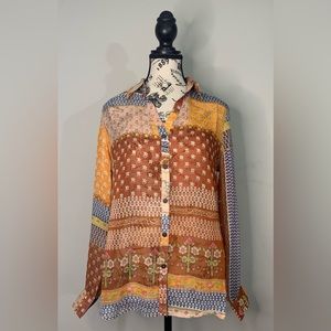 RAGA Manisha Blouse Multicolor Size: S